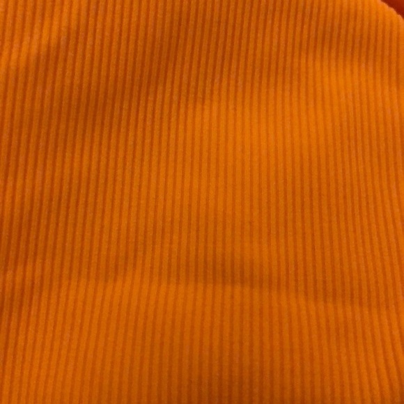 Athleta Bikini Bottom NWT Orange Ribbed Size Large - Picture 4 of 8